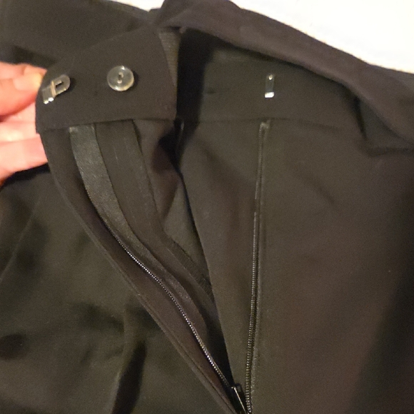 H&M Black Wide-Leg Trousers, sz 8 - Picture 5 of 10